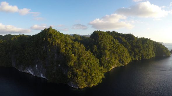 Raja Ampat Islands 23 Royalty Free Stock Drone Video Footage