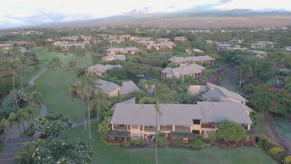 Maui Beach High Forward Glide Royalty Free Stock Drone Video Footage